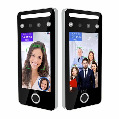 เครื่องสแกนลายนิ้วมือลงเวลา 5 นิ้ว Touchless Facial QR Code Reader