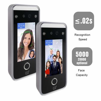 เครื่องบันทึกเวลา Biometric แบบยืนสูง IC Card ลายนิ้วมือ RS485