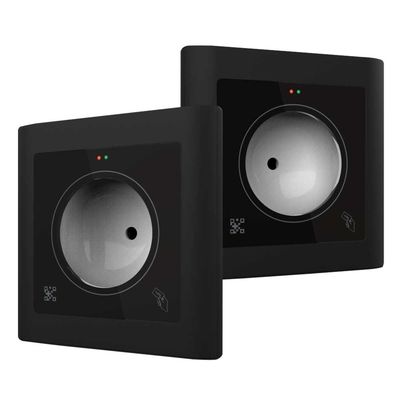 Wiegand 26 34 เครื่องอ่านการ์ดควบคุมการเข้าถึงสำหรับ NFC Card QR Code Proximity