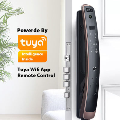 Wifi Tuya Smart Lock ระบบควบคุมการเข้าออก 3D Face Recognition Door Lock